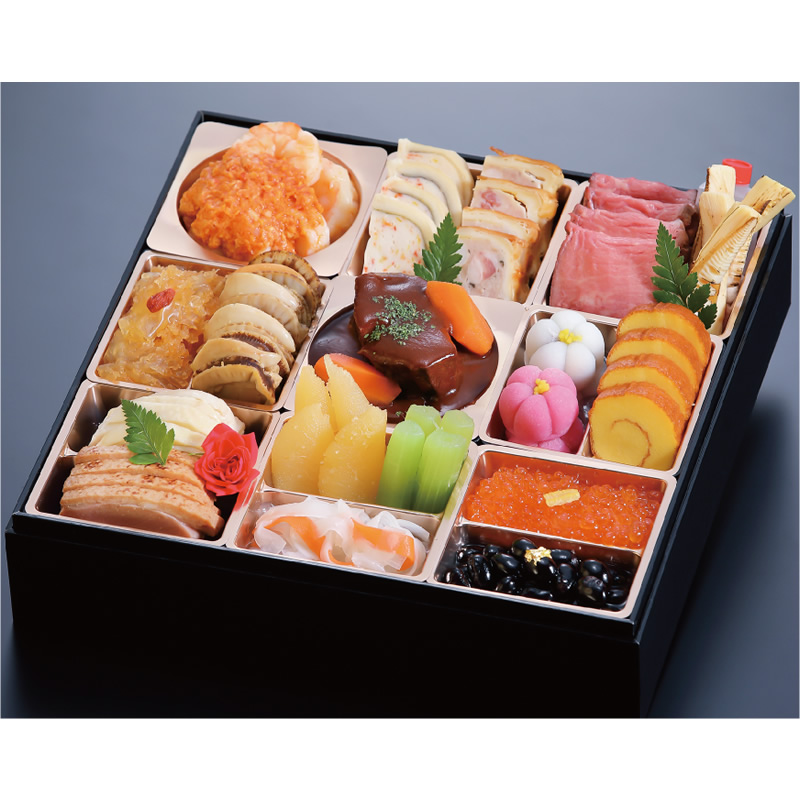 ホテルニューオータニ佐賀 ミックスおせち『三味饗宴』