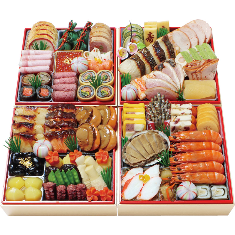 わらびの里 和洋風料亭おせち四段重